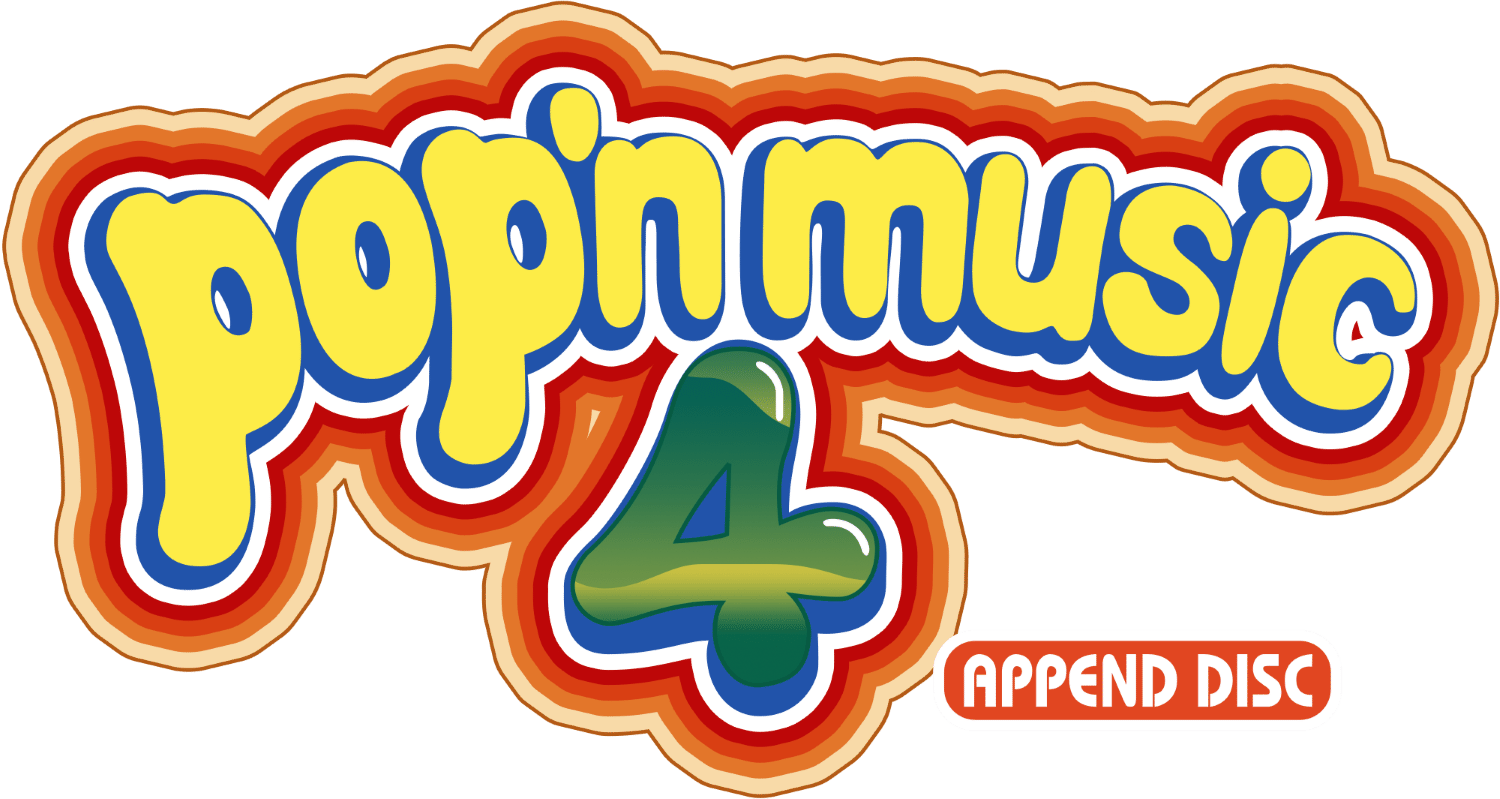 Pop'n Music 4 Append Disc logo for Playstation